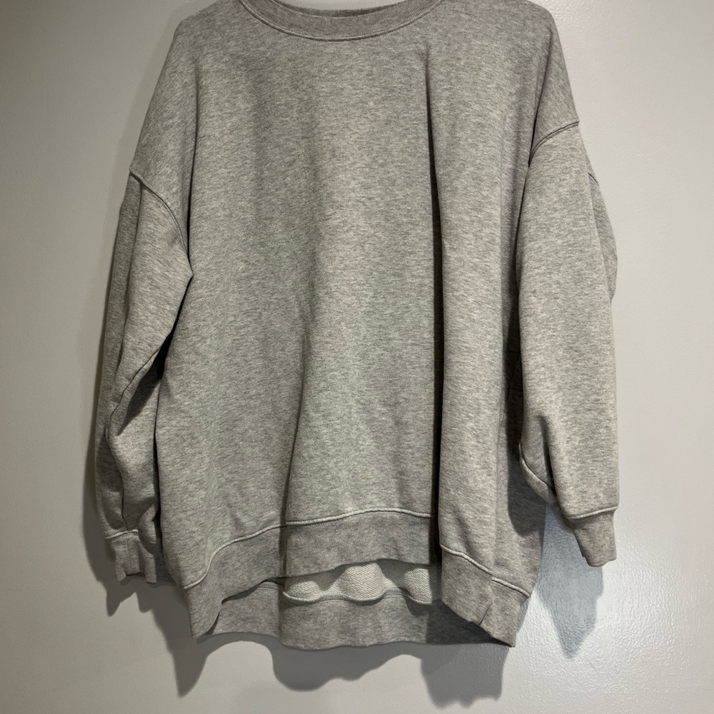 Aerie Heather Gray Knit Top
